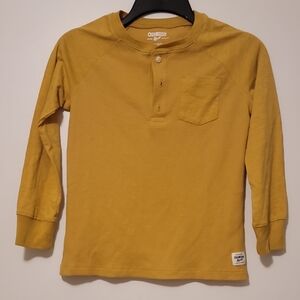 OshKosh B'gosh Kids Mustard Long Sleeve Shirt